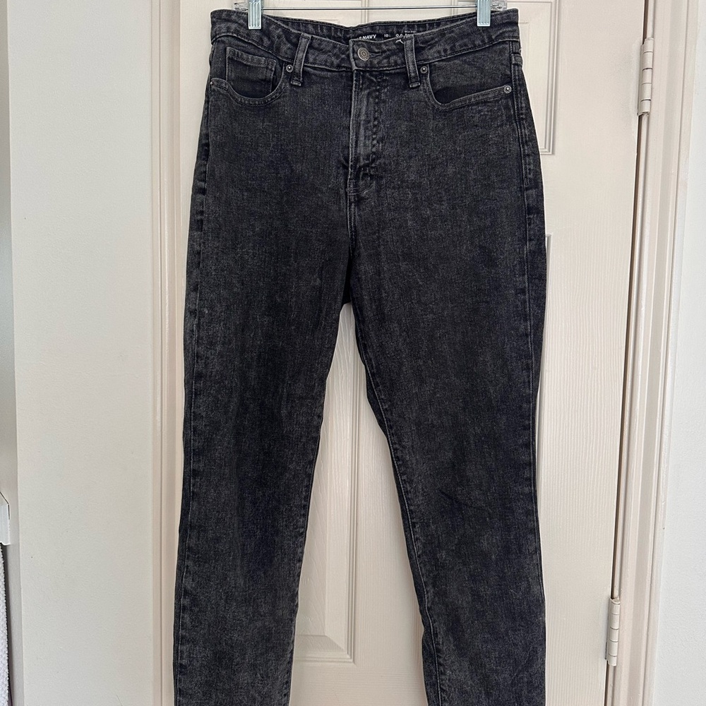 Old Navy Washed Black High-Rise Women's Jeans